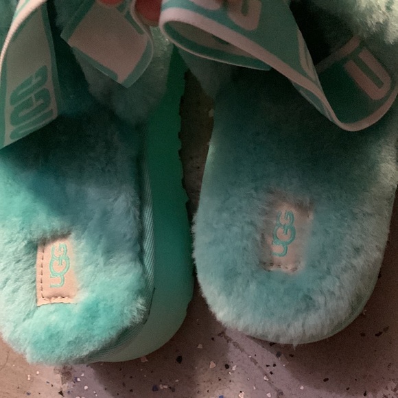 {NWOT} UGG mint green Disco Slide - Picture 4 of 7